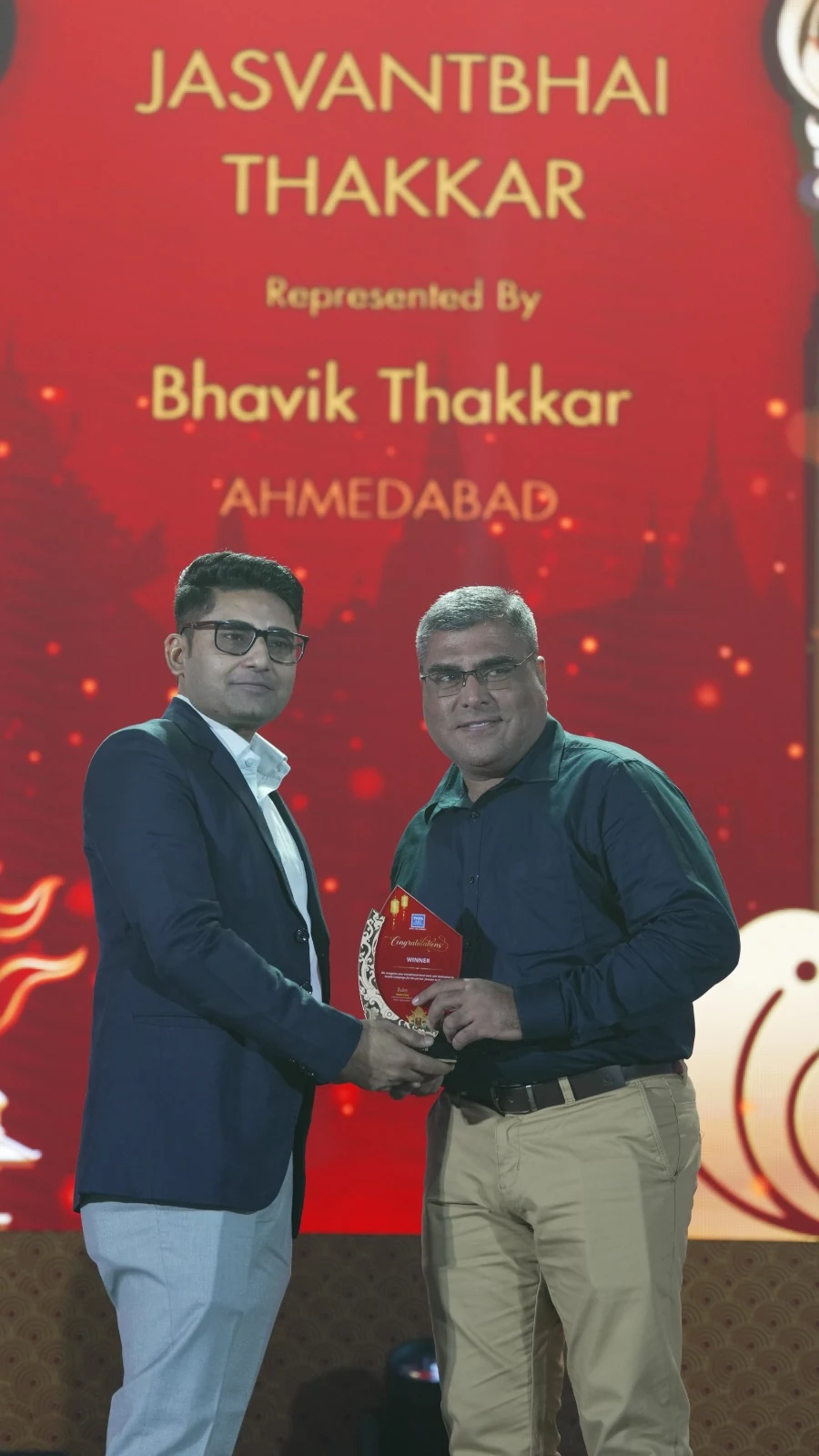 Finance Solutions at the award presentation